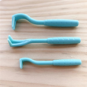 3PCS/SET Pet Flea Removal Tool Kit Plastic Scratching Hook Remover Pet Cat Dog Grooming Supplies Tick Removal Tool Tweezers Clip