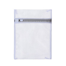Load image into Gallery viewer, Zippered Mesh Laundry Bag Polyester Laundry Wash Bags Coarse Net Laundry Basket Laundry Bags for Washing Machines Mesh Bra Bag
